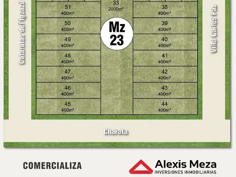LOTE "San Fernando Sur" - De 20 x 100 mts.