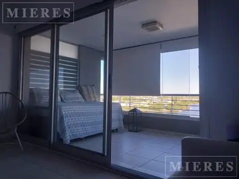 Monoambiente en alquiler anual amoblado, Edificio El Faro, Portezuelo, Nordelta