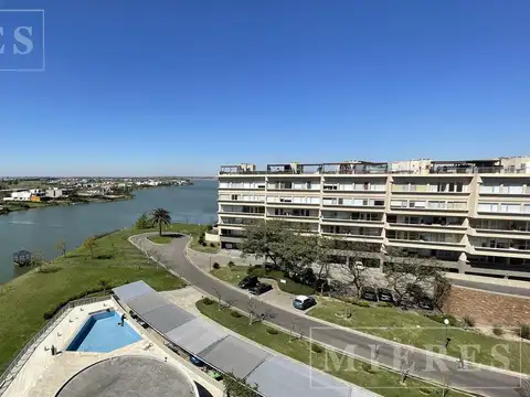 Monoambiente en alquiler anual amoblado, Edificio El Faro, Portezuelo, Nordelta