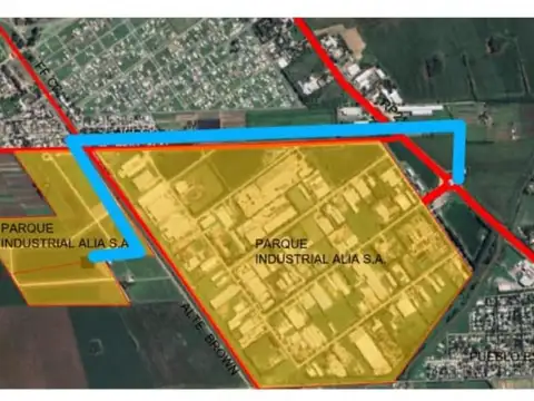 LOTE INDUSTRIAL EN VENTA 3465M2 EN ALIA ALVEAR OPORTUNIDAD!!
