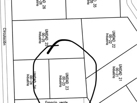 Terreno en Venta de 3465,0 m2