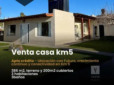 Casa en Venta, Apta Crédito, Ubicación con Futuro y Conectividad Km5