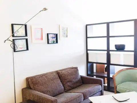 Departamento 2 ambientes con 2 baños