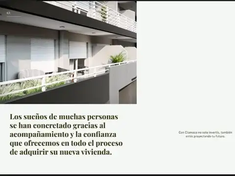 NUEVO PROYECTO EDIFICIO EN CASEROS  DEPARTAMENTOS FRENTE A ESTACION F.C.S.M - FICHA 9924