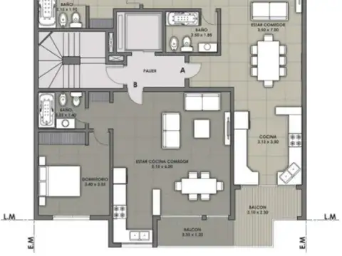 Departamento en Venta A Estrenar