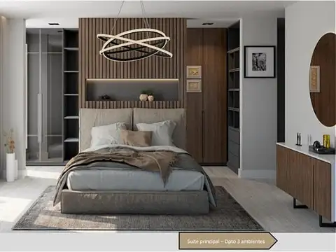 Departamento 3 ambientes con 1 baño