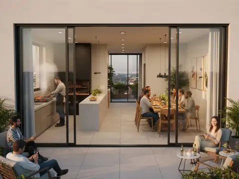 Departamento 2 ambientes con 1 baño