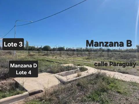 Venta de Terreno. 380 mts2. en Cuadro Nacional