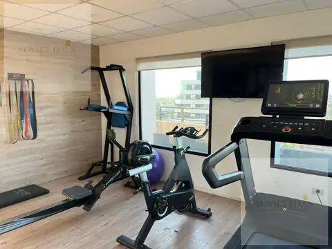 Departamento en alquiler con cochera full amenities