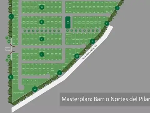 MMC. Oportunidad! Lote en venta en barrio Nortes del Pilar
