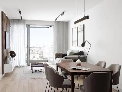 Departamento 4 ambientes con 2 baños
