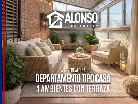 Ph 4 Ambientes con Balcón y Terraza