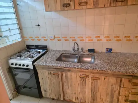 Departamento 2 ambientes con 1 baño