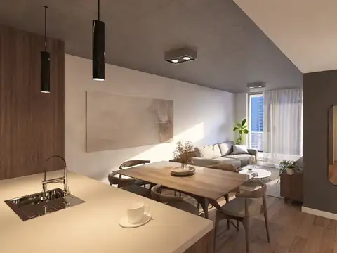 Departamento 4 ambientes con 2 baños