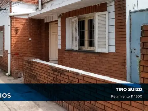 CASA DE PASILLO EN VENTA 2 DORMITORIOS TIRO SUIZO