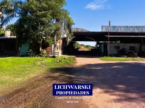 Venta Base Operativa y Predio Comercial Sobre Rn89 | Galpón con Oficinas y Vivienda Independiente