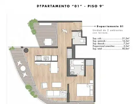 Departamento - Barrio Chino