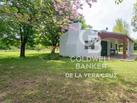 Quinta sobre gran terreno arbolado