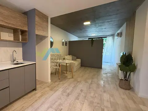 Departamento Monoambiente con 1 baño