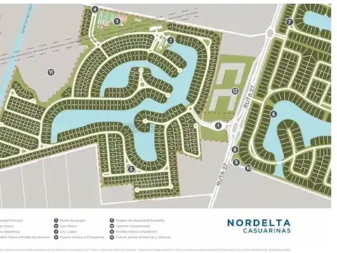 Terreno en Venta, 500m2, en Barrio Privado Casuarinas, Nordelta