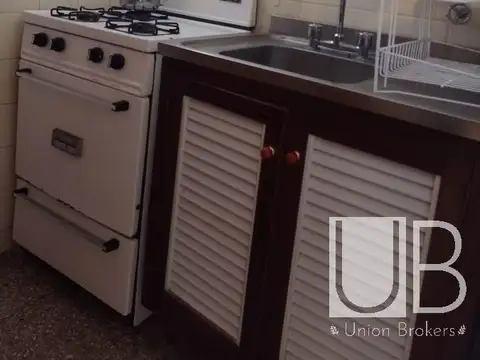 Departamento Monoambiente con 1 baño