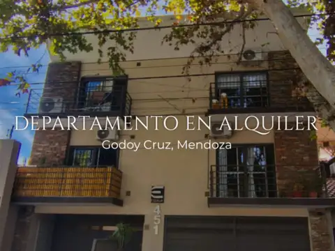 Departamento en alquiler c/ cochera en Godoy Cruz