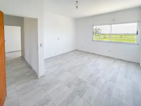 Casa 3 ambientes con 2 baños