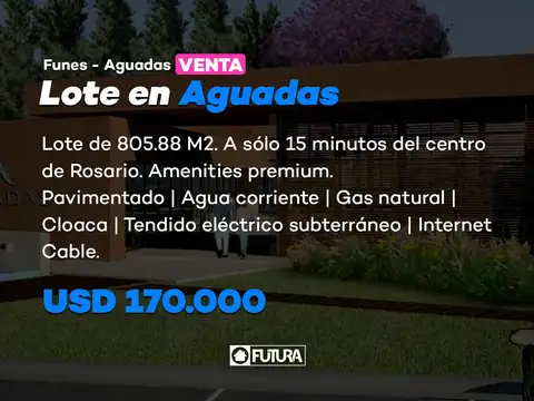 Terreno en Venta en Funes, USD 170.000