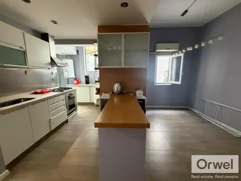 Departamento 2 ambientes con 2 baños