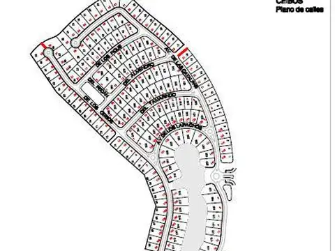 Puertos del Lago.  Barrio Ceibos al 100