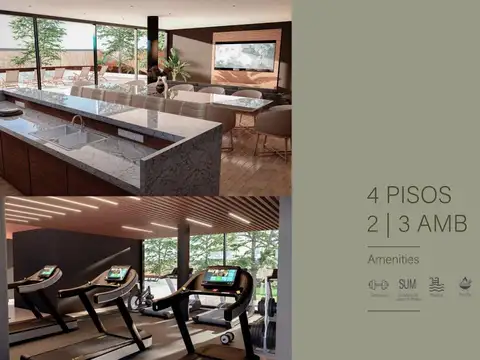 Departamento en Venta de 1 dormitorio