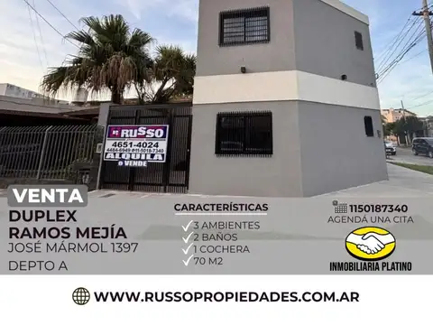 Departamento en Venta en Ramos Mejia, Partido de La Matanza