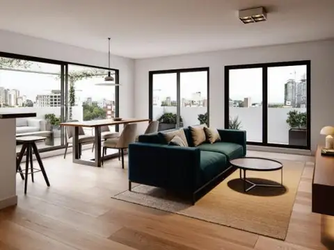 Departamento 4 ambientes con 2 baños