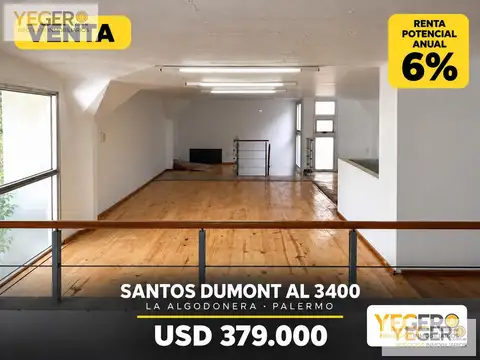 VENDE DEPARTAMENTO/OFICINA EN "LA ALGODONERA" (+ cuotas)