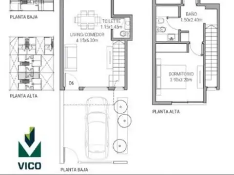 Departamento en Venta con 1 cocheras