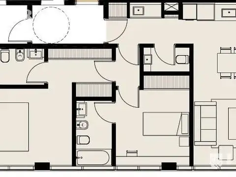 Departamento en Venta de 2 dormitorios