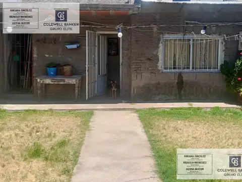 Casa 2 ambientes con 2 baños