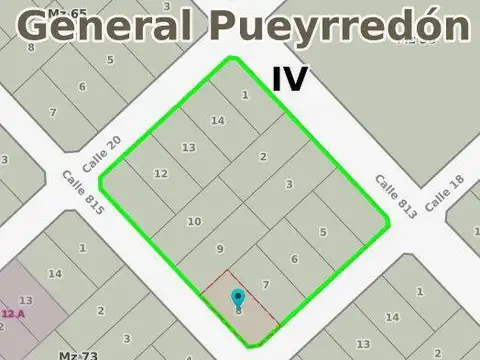 Terreno en Venta de 755,0 m2