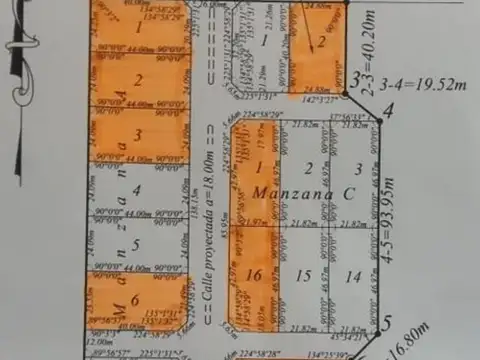 Terreno en Venta en Zona Dique Piscu Yaco, USD 12.000