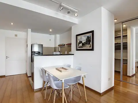 Departamento 2 ambientes con 1 baño