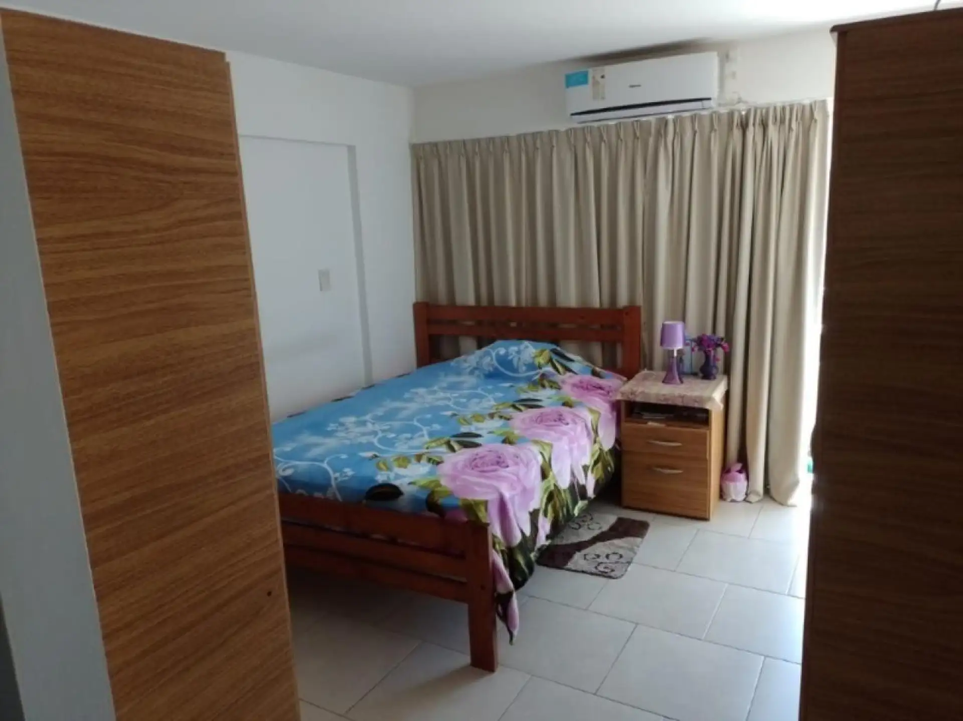 Depto 3 amb, 55m² con balcón — La Perla
