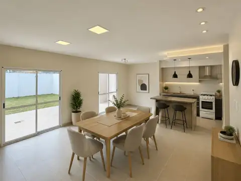Casa 3 ambientes con 1 baño