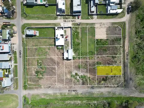 Lote en VENTA | 12,20 x 32,20 | 21 entre 517 Bis y 518 La Plata
