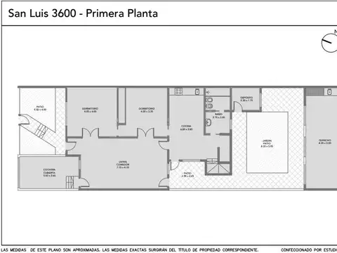 Casa 4 ambientes con 1 baño
