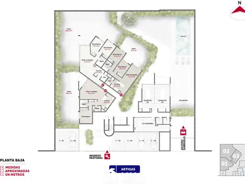 Departamento en Venta de 2 ambientes