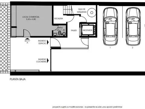 Departamento en Venta de 1 dormitorio