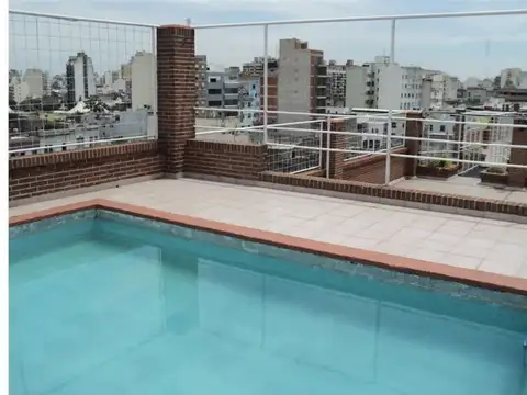 Venta 2 ambientes con pileta balcon  htal garrahan