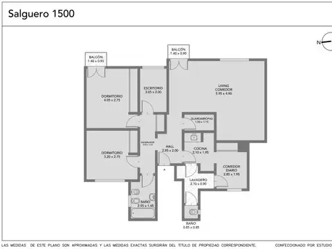 Jerónimo Salguero 1500 , Piso 1