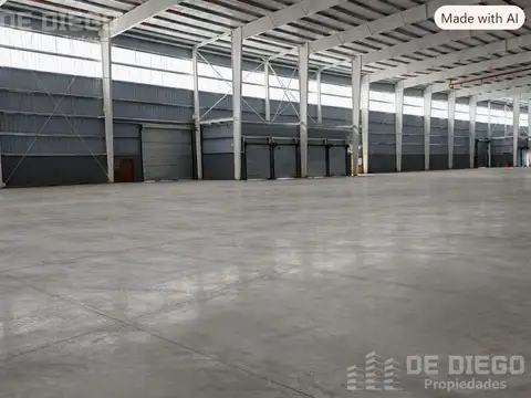 Alquiler deposito a estrenar 4022 m2 en predio con seguridad - Garin, Escobar