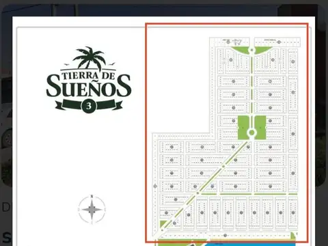 Lote Tierra de Sueños III ( Lote 762 - Manzana 25 - sector A )